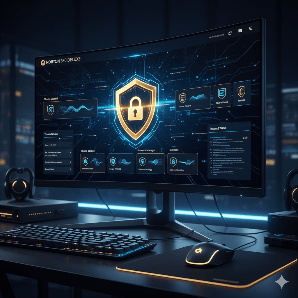 Norton 360 Deluxe Free Download for Windows (Full Version) 1 Norton 360 Deluxe