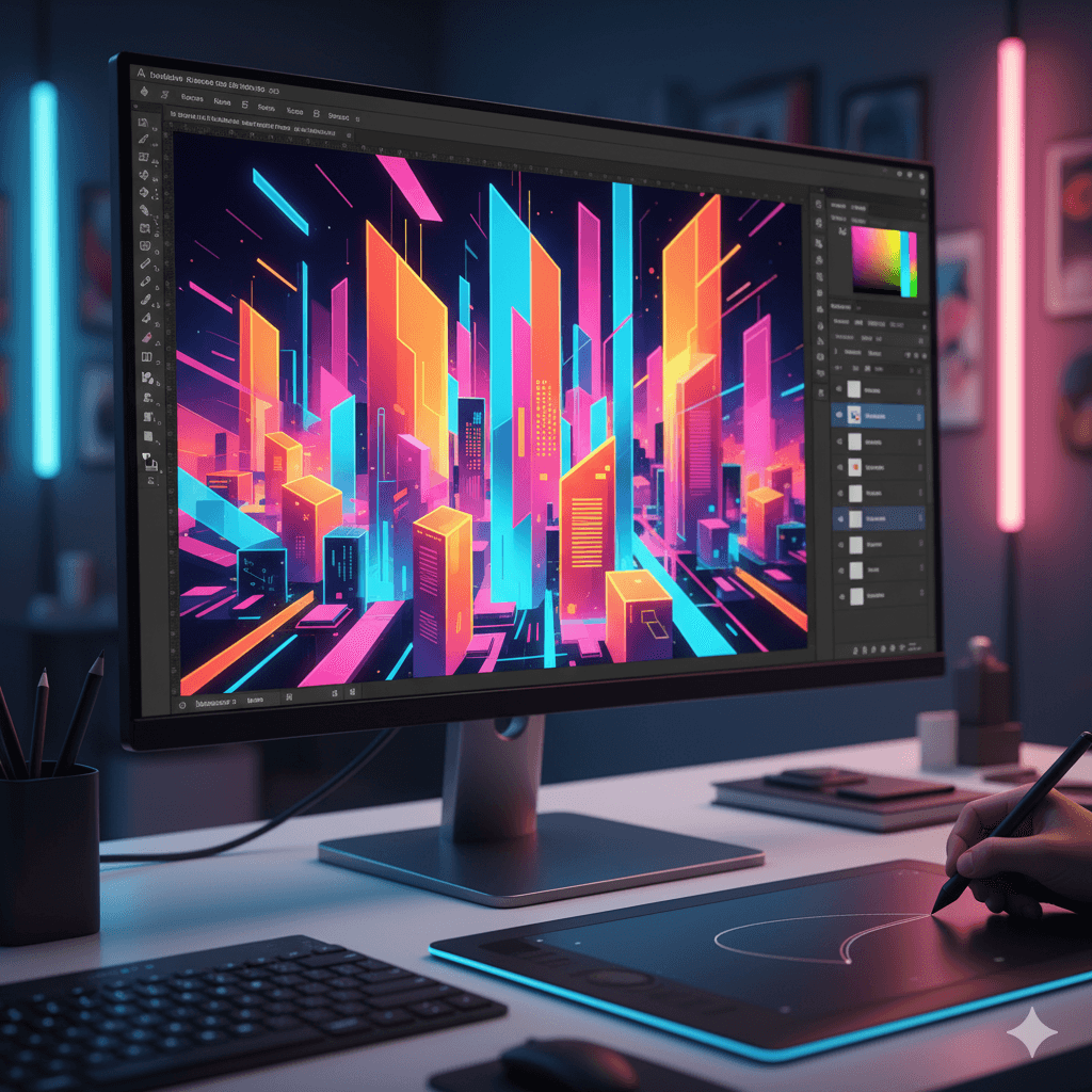 Adobe Illustrator 2025 Free Download (Latest Version) – Professional Vector Graphic Design Software 1 Adobe Illustrator